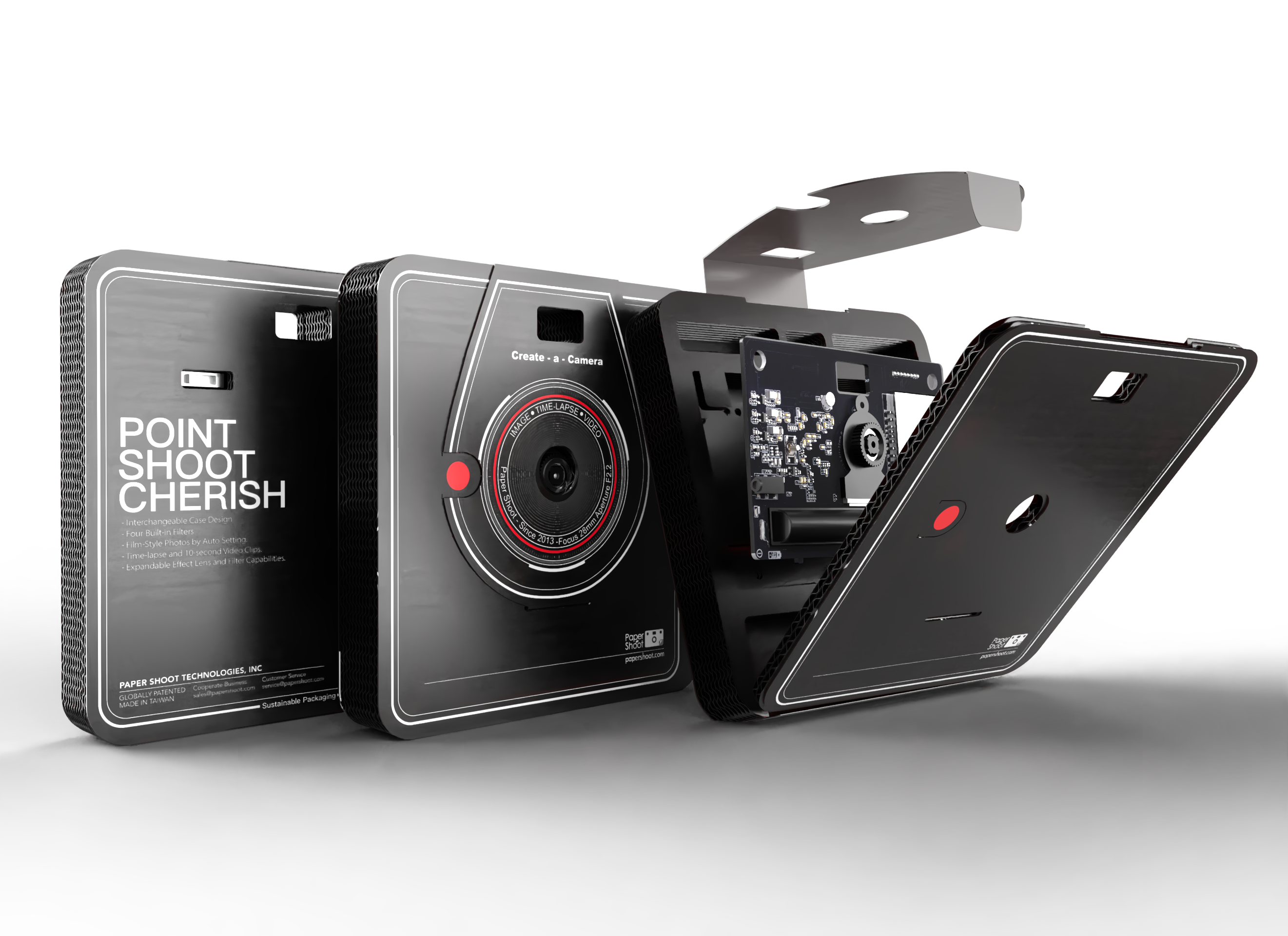 The Music Lover: Paper Shoot Camera and Cassette Case Bundle