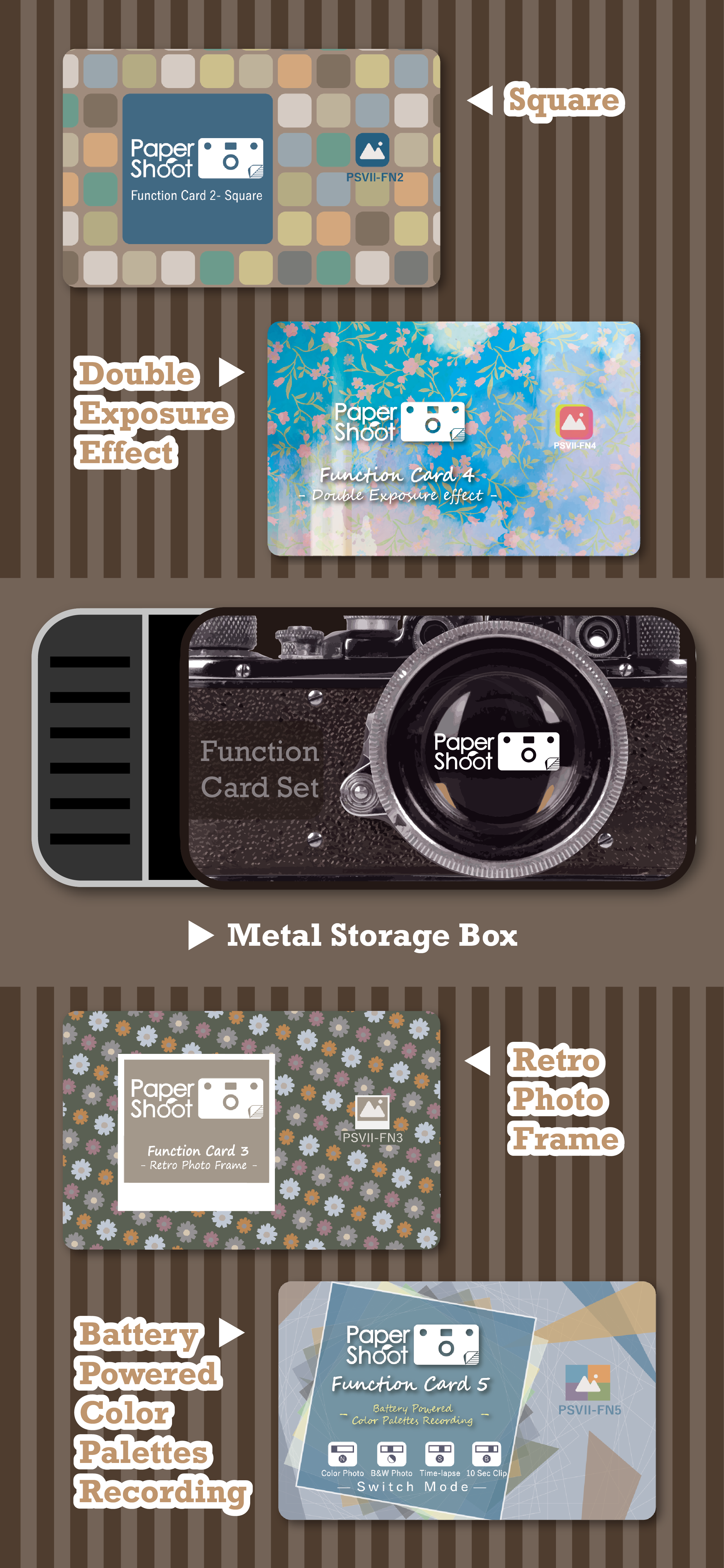 Function Card Set - 4 Expansion Functions