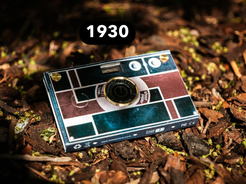 The Retro Lover - Paper Shoot Camera and Vintage Case Bundle