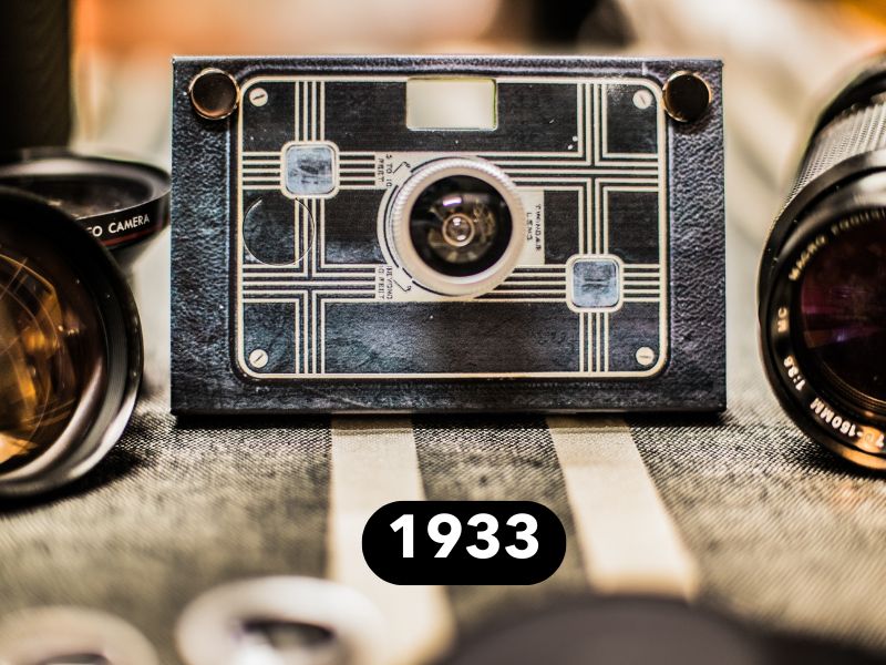 The Retro Lover - Paper Shoot Camera and Vintage Case Bundle