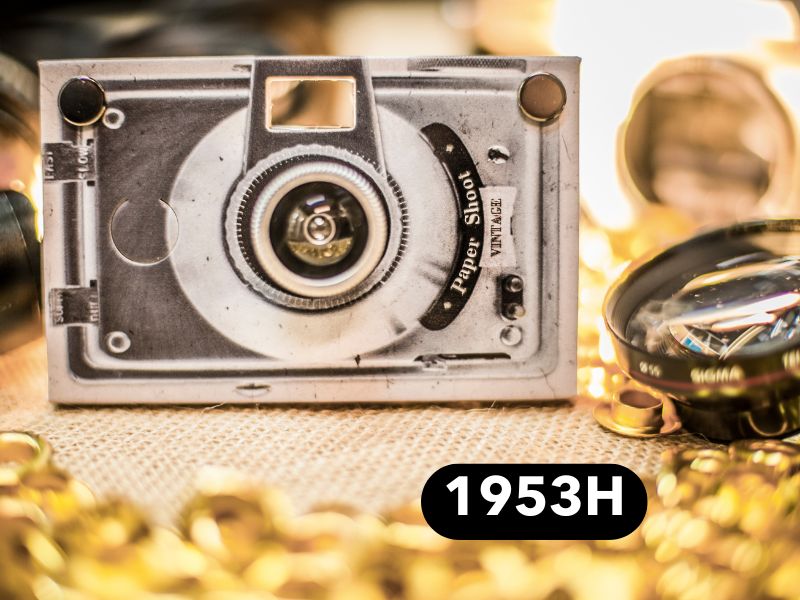 The Retro Lover - Paper Shoot Camera and Vintage Case Bundle