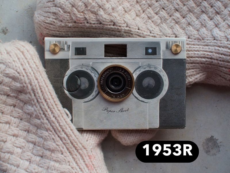 The Retro Lover - Paper Shoot Camera and Vintage Case Bundle