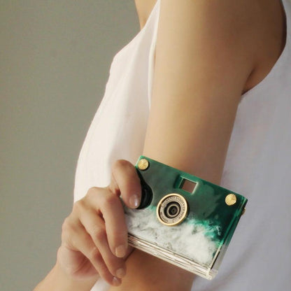20 MP Resin-Art Camera Set - Simple Light Jadeite Cabbage